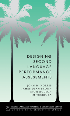 Cover of the book Designing second language performance assessment
