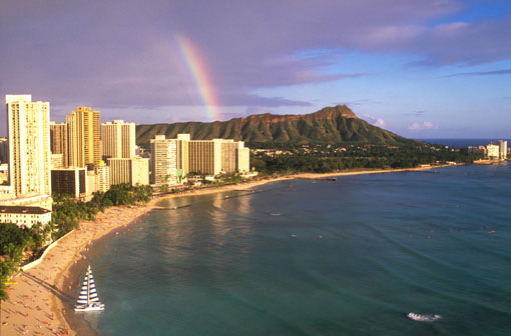 Image of Waikiki and Diamond Head