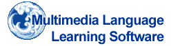 Multimedia Language Learning Software graphic