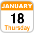 Thursday, January 18